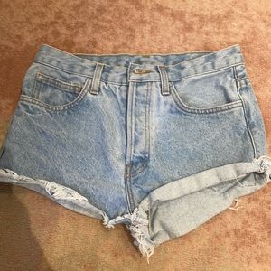 Brandy High Rise Jean Shorts